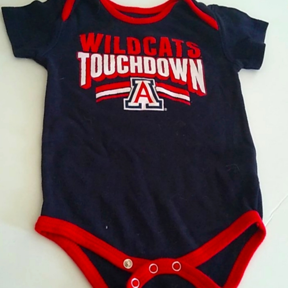 Wildcats infant onesie
